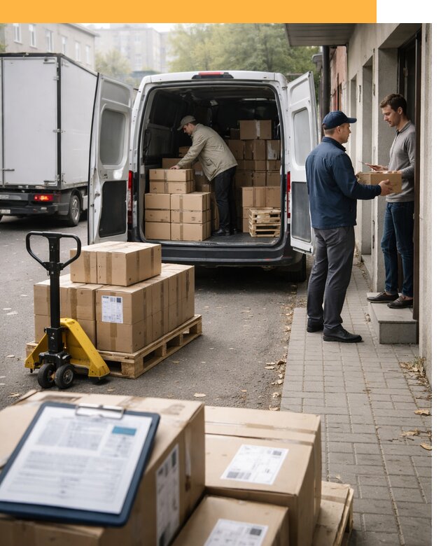 Доставка грузов от двери до двери с таможней от 46895 руб.