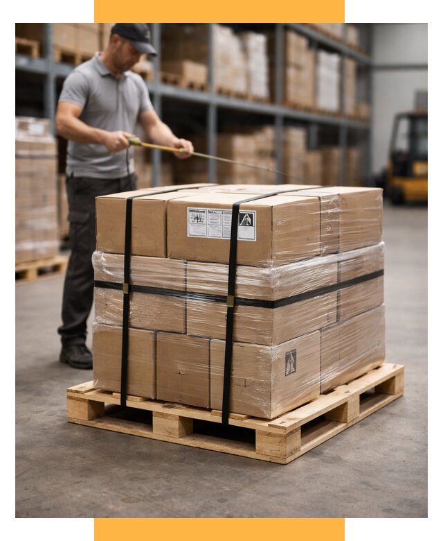 Упаковка и паллетирование грузов от 3647 р. | СетСервис-Ннн