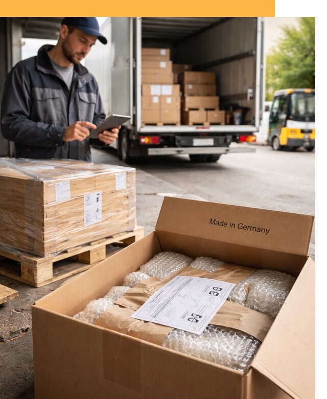 Доставка грузов из Германии от 46895 руб с таможенным оформлением