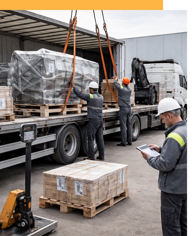 Перевозка крупного оборудования по миру от 31263 руб