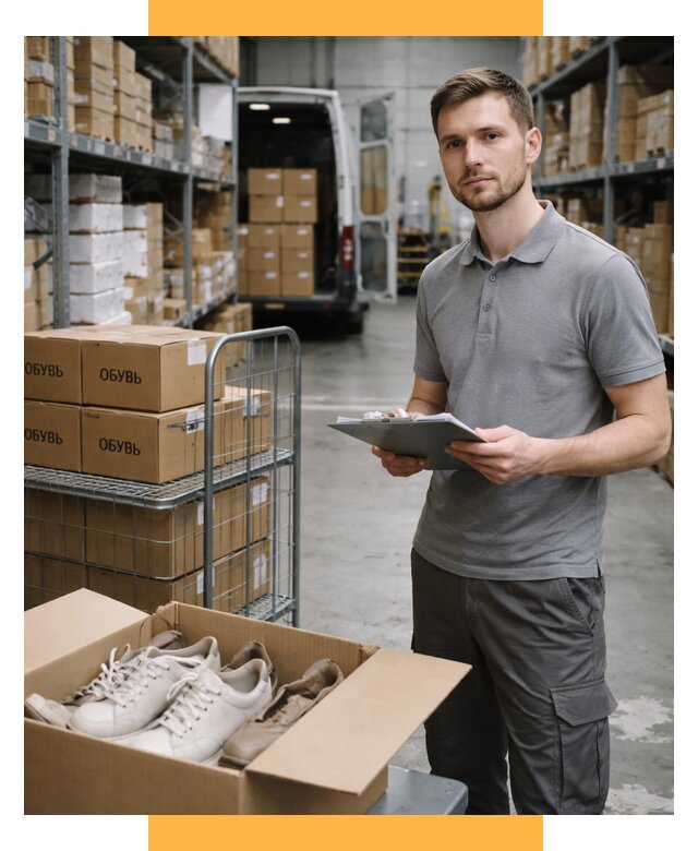 Доставка обуви из Китая и Турции от 4689 р. СетСервис-Ннн