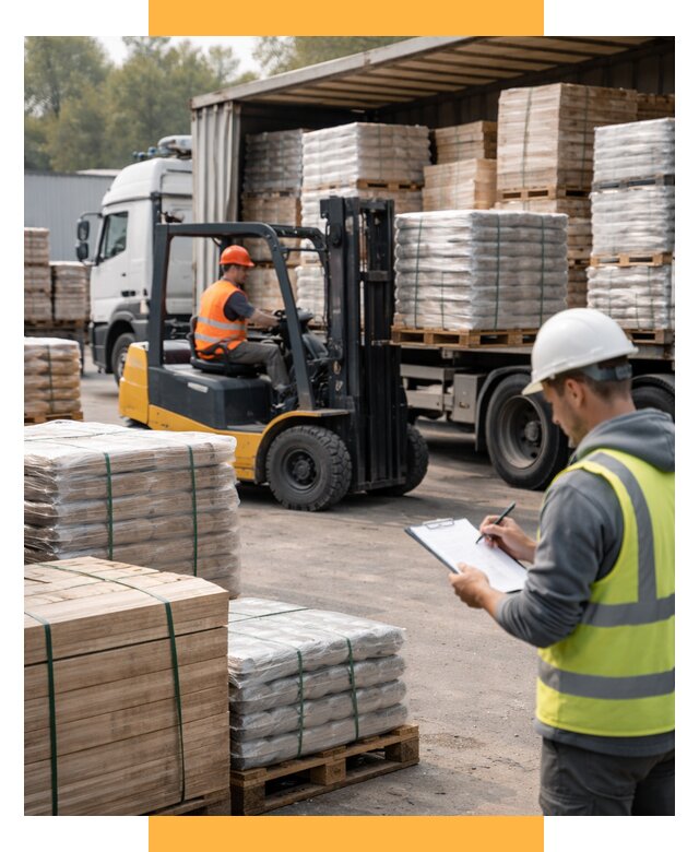 Перевозка строительных материалов от 5732 р. | СетСервис-Ннн