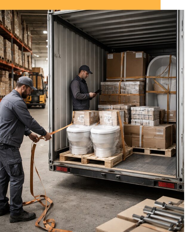 Перевозка сантехнического оборудования по России и миру от 1876