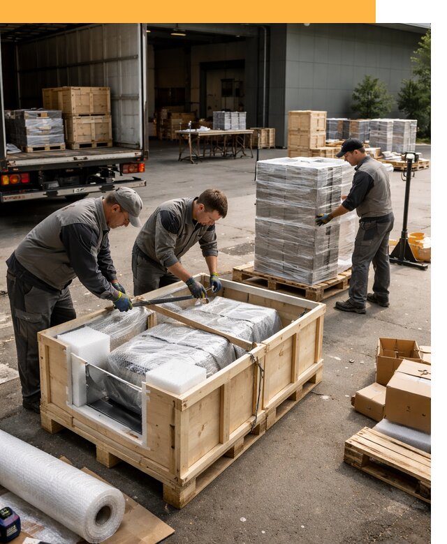 Перевозка выставочных грузов по миру от 26053 руб за м2 с таможней