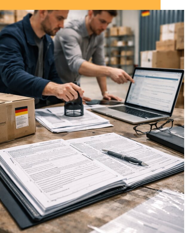 Таможенное оформление грузов из Германии от 9379 руб.