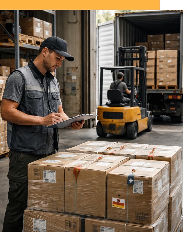 Реэкспорт товаров с таможенным оформлением и доставкой от 12505