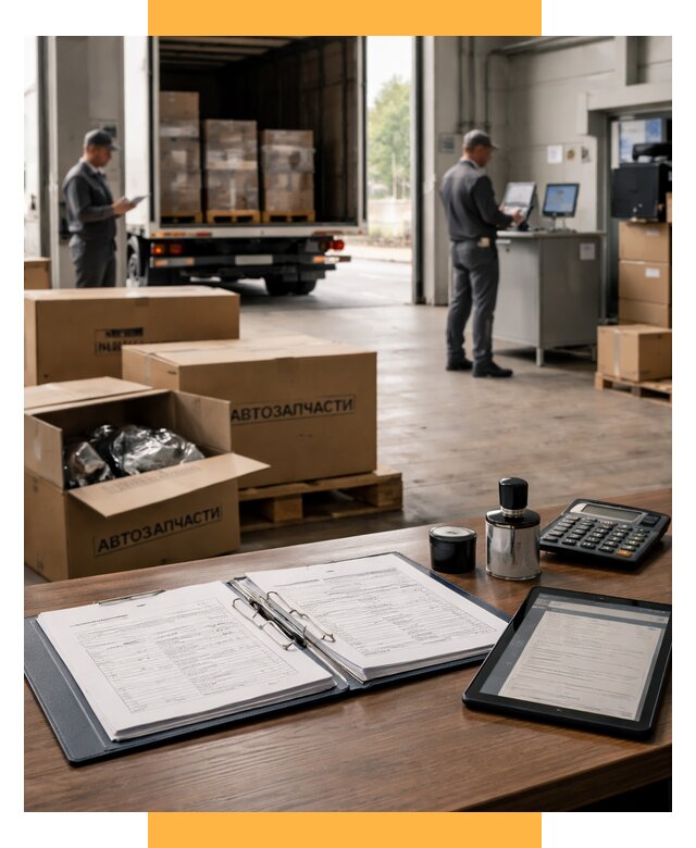 Таможенное оформление автозапчастей под ключ от 8858 р., СетСервис-Ннн