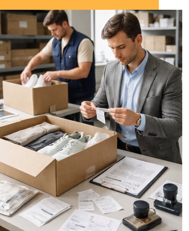 Таможенное оформление одежды и обуви по выгодной цене от 6774 руб