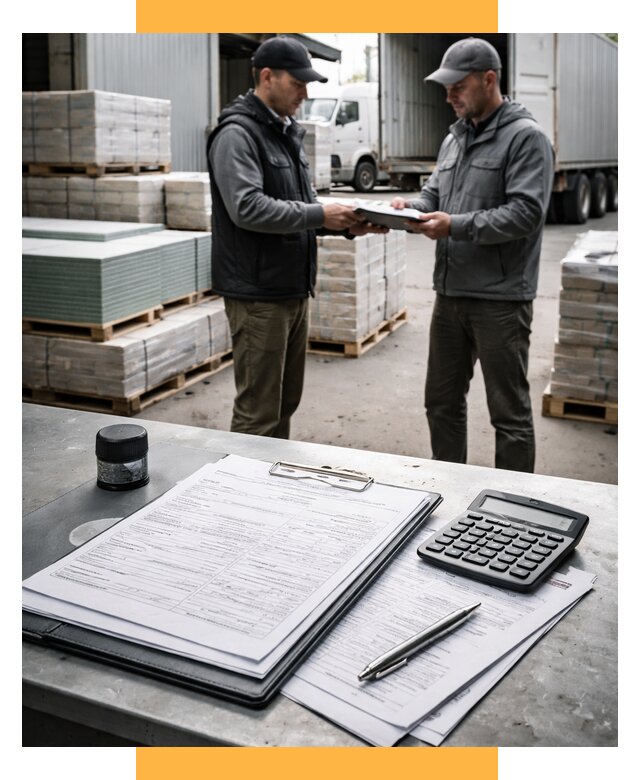 Таможенное оформление стройматериалов от 8858 р. | СетСервис-Ннн