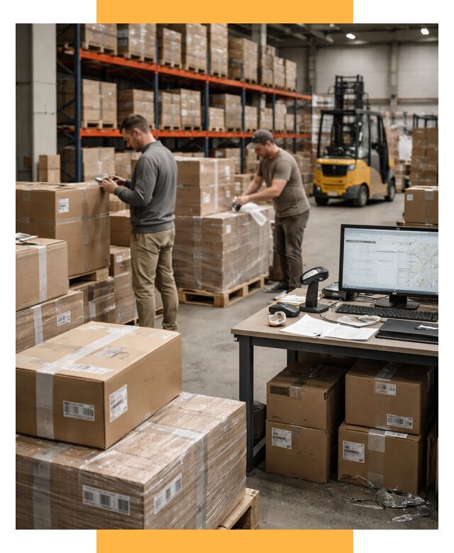 Склад консолидации в Европе от 6774 р., услуги СетСервис-Ннн